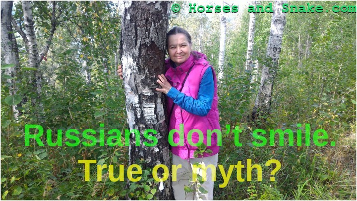 Russians don’t smile. True or myth?