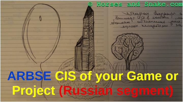 Complex Informational Support of your Game or Project (Russian segment)